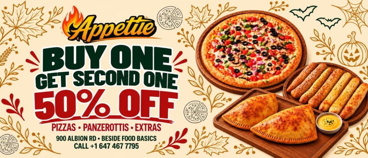 Big Bites. Bigger Appetite. — Appetite pizza deals and specials